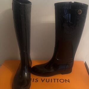Louis Vuitton Black Women's Winter Boots